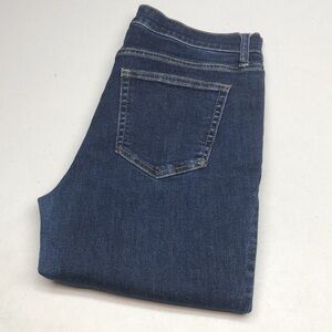 GAP DARKWASH TRUE SKINNY MID-RISE JEANS 10/30x24 ⭐️